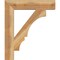 Ekena Millwork Balboa Block Rough Sawn Bracket, Western Red Cedar, 4"W x 22"D x 26"H BKT04X22X26BOA05RWR - alternate 2